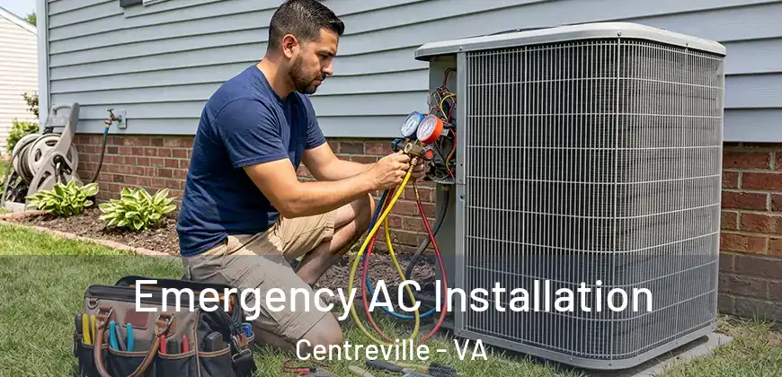 Emergency AC Installation Centreville - VA
