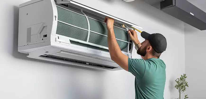 Bathroom and Small Space Ductless Installation in Centreville