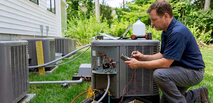 Heat Pump Conversion in Centreville