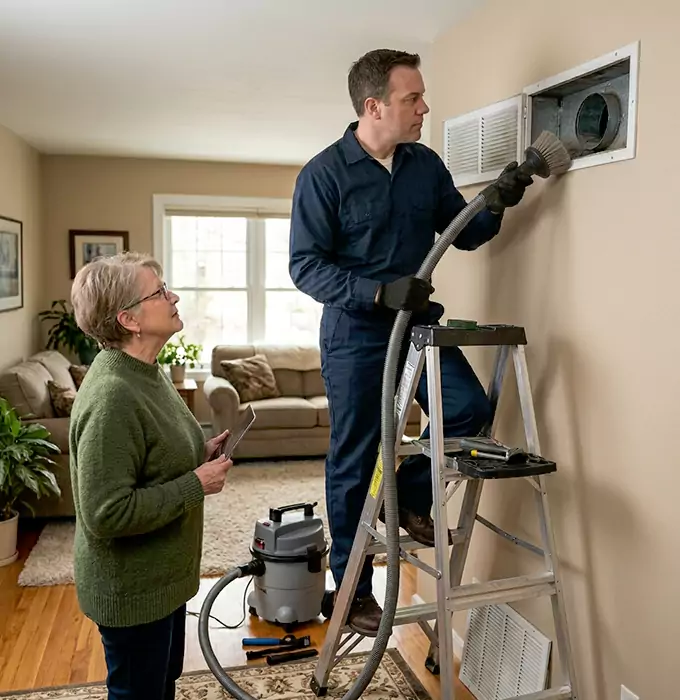 Why Centreville, VA Homeowners Choose KNH Heating and AC for AC Vent Cleaning?