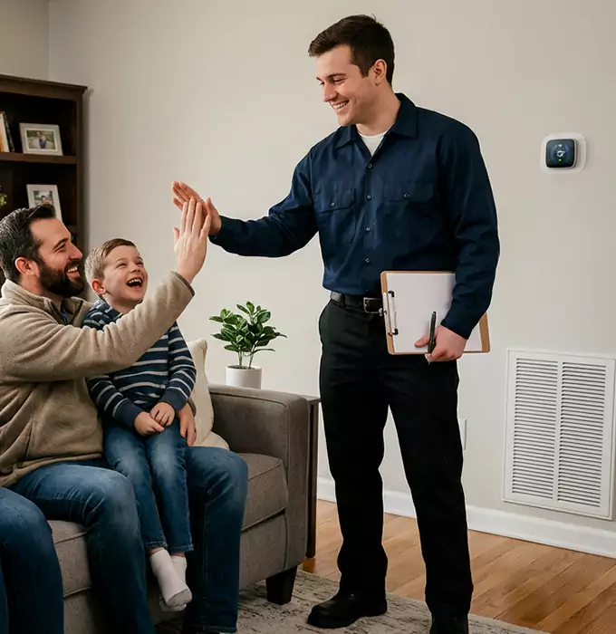 Why Centreville Homeowners Choose KNH Heating and AC as Their Heating Contractor?